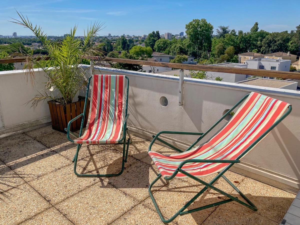 Proche Bordeaux Appartement 75 M2 Rooftop Bruges Exterior photo